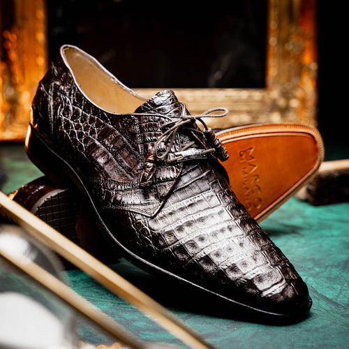 Marco Di Milano Lacio Brown Leather Oxford Shoe