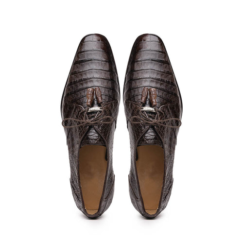 Marco Di Milano Lacio Brown Leather Oxford Shoe