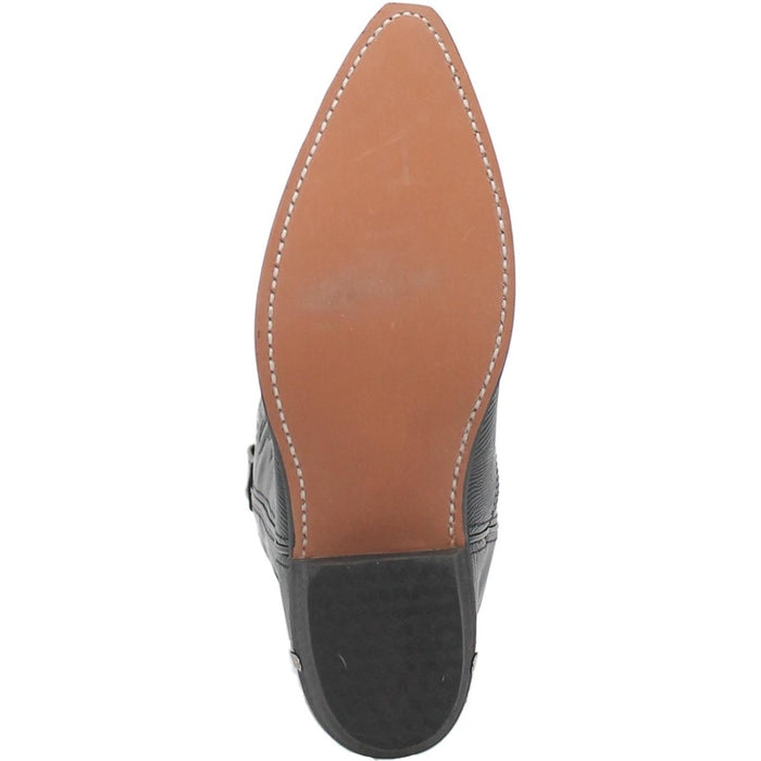 Laredo Men's Atlanta Lizard Print Leather J-Toe Boots - Peanut - 6D