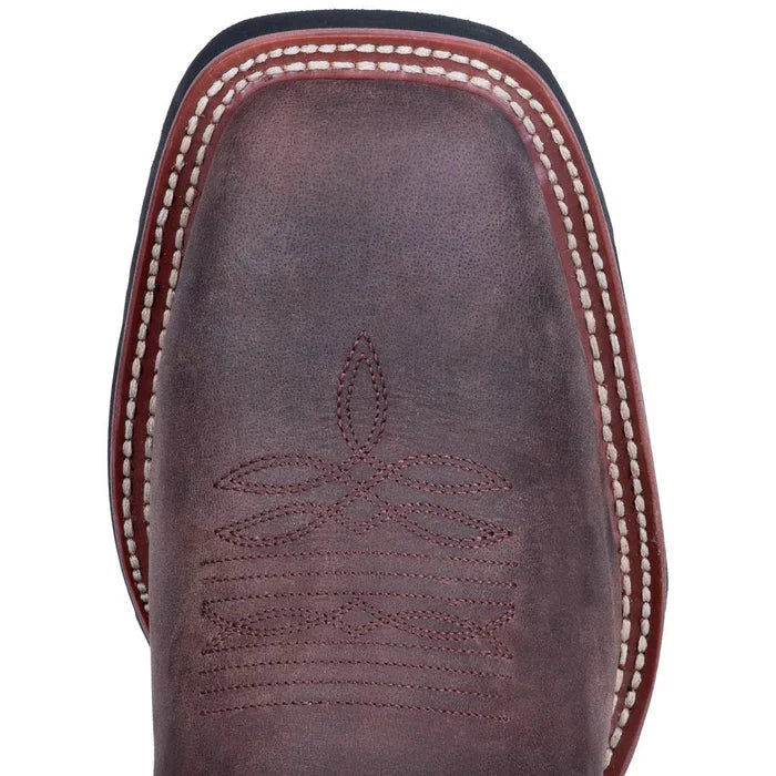 Laredo Men's Hamilton Genuine Leather Square Toe Boots - Tan - 7D