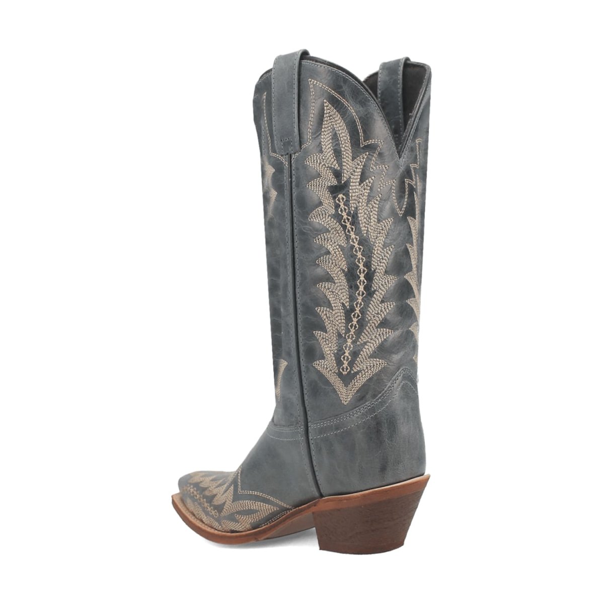 Laredo Women's Emmylee Snip Toe Leather Boots - Blue 52207 - 6M