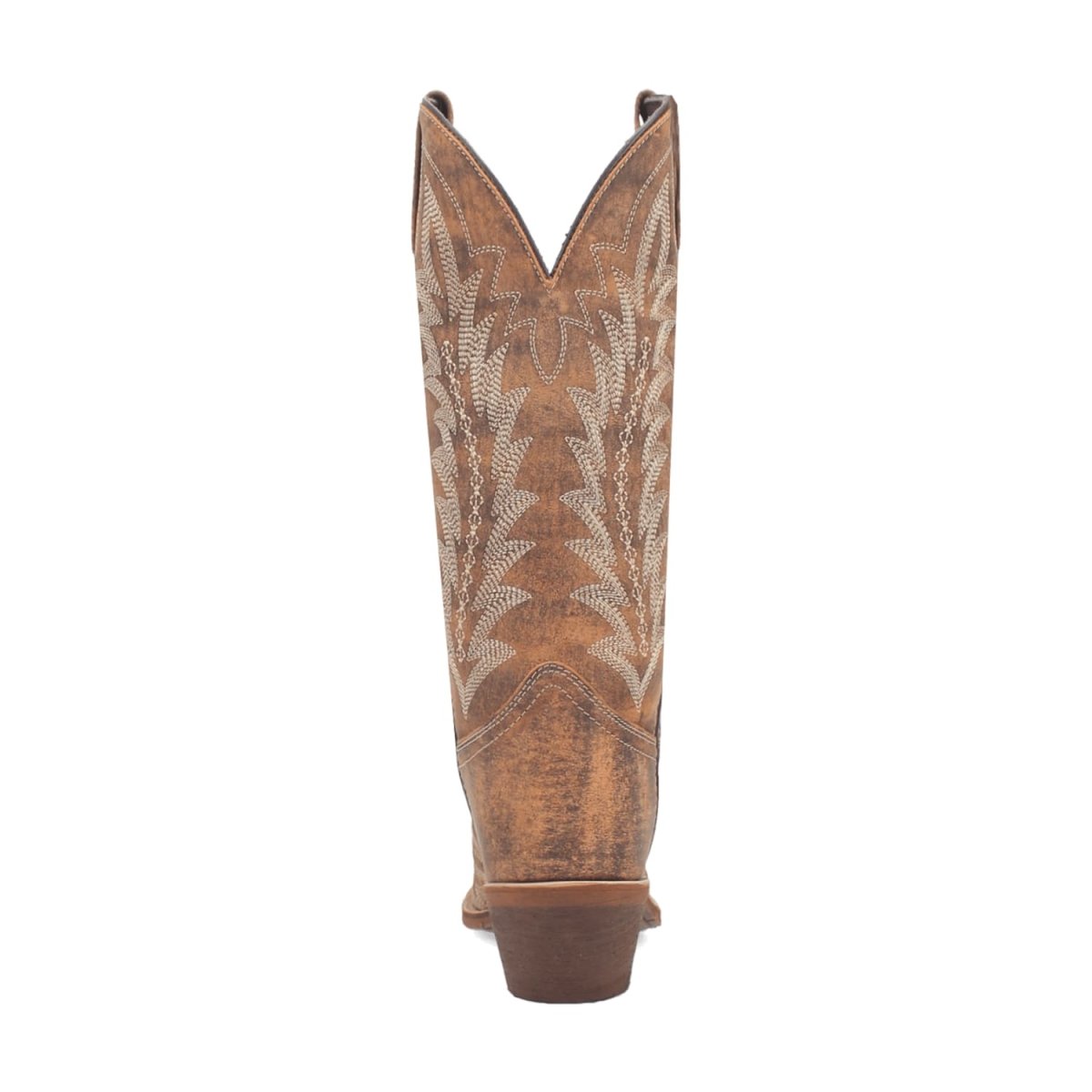 Laredo Women's Emmylee Snip Toe Leather Boots - Tan 52189 - 6M