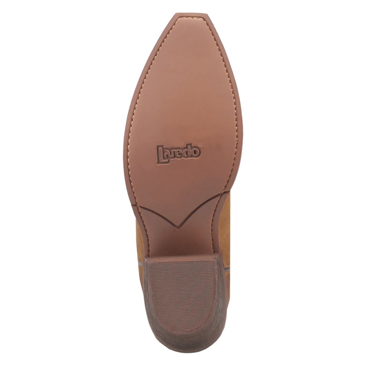 Laredo Women's Kama Snip Toe Leather Boots - Honey/Red 20005 - 6M