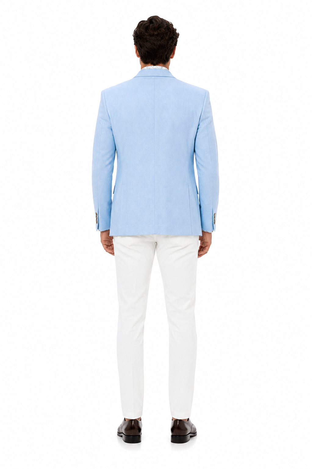 Linen Blazer - Light Blue Linen Sportcoat