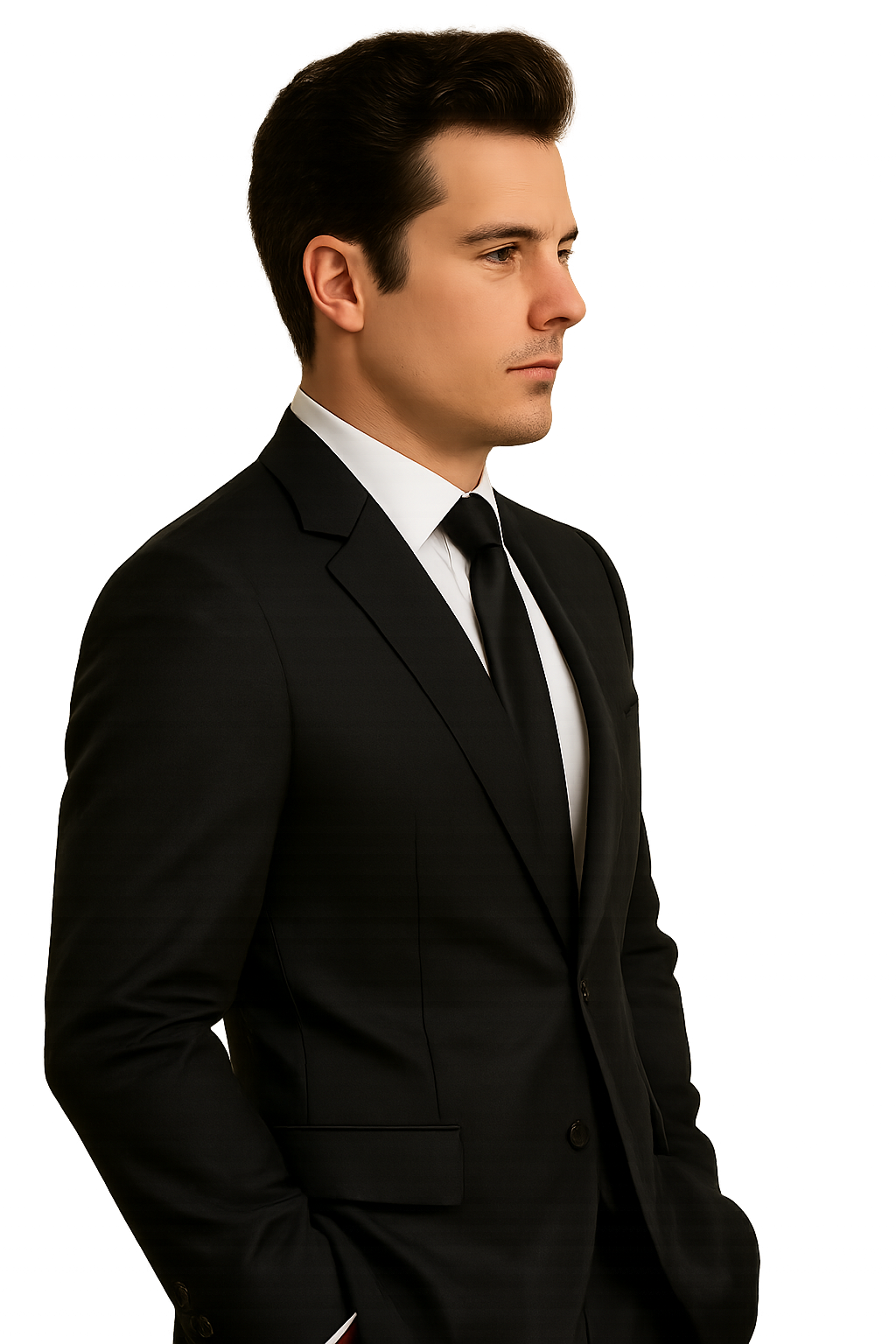 Mens Summer Linen suit - Black  Suit For Man Side Vented Modern Fit Notch Lapel - New Arrival - 38 Short Jacket+32 Waist Adjustable 28to34)(Height: 5 4 to5 7 )(Neck  15-16.5)S-M)