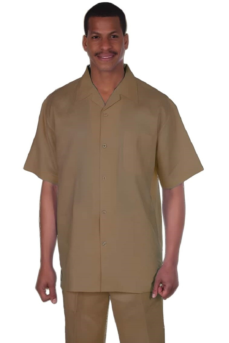 Mens Big and Tall Linen Suits - Khaki Summer Fabric Suit - 38 Short Jacket+32 Waist Adjustable 28to34)(Height: 5’4”to5’7”)(Neck 15-16.5)S-M)ggg