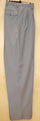 long rise big leg slacks Silver Gray wide leg dress pants Pleated baggy dress trousers unhemmed unfinished bottom