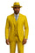 Yellow Suits - Mens Fashion Golish Yellow 1920s Vintage Look