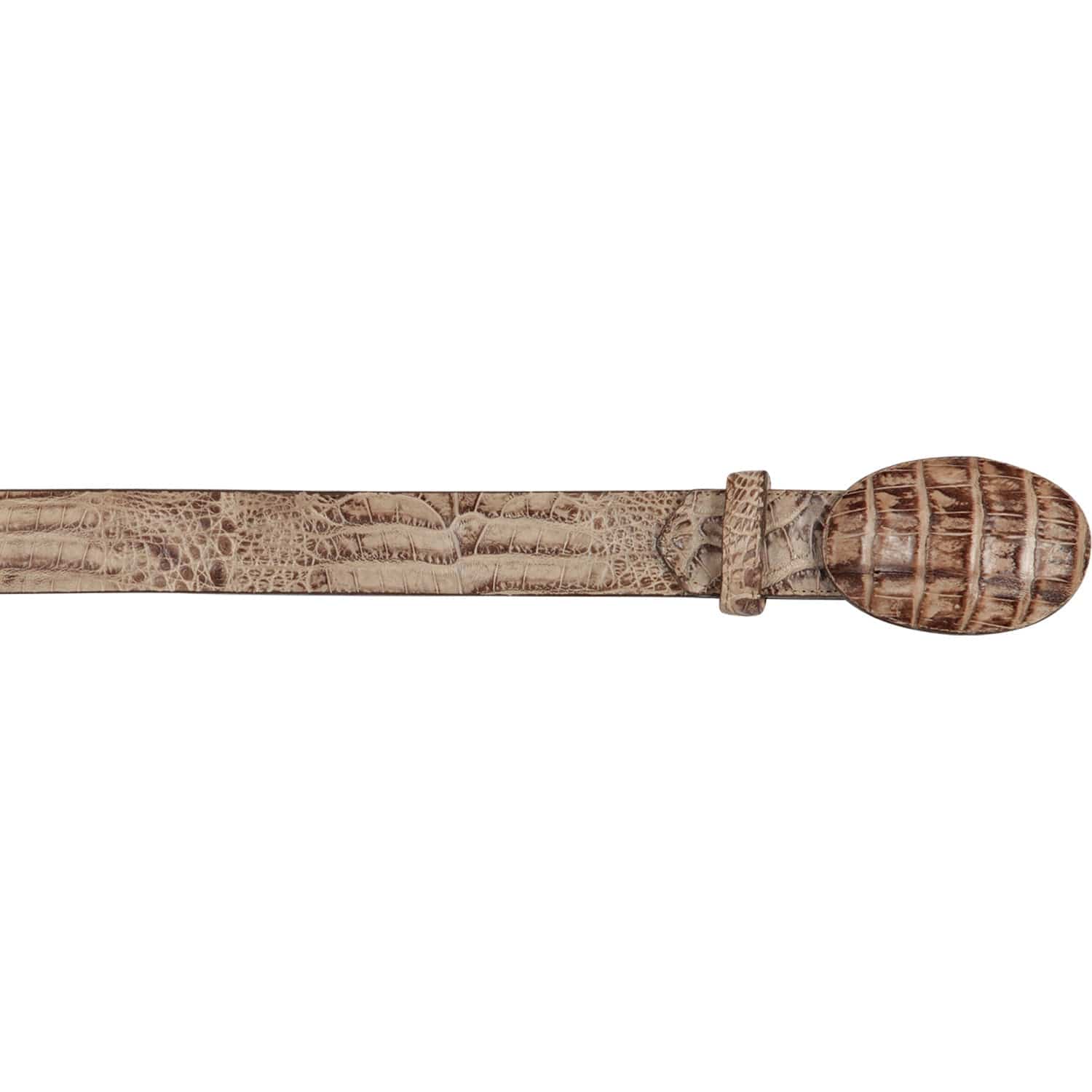 Men's Los altos Caiman Belly Cowboy Belt C11U8272 - 32