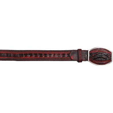 Men's Los altos Caiman Belly Laser Design Casual Belt C24U8218 - 32