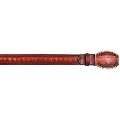 Men's Los altos Caiman Belly Laser Design Casual Belt C24U8257 - 32