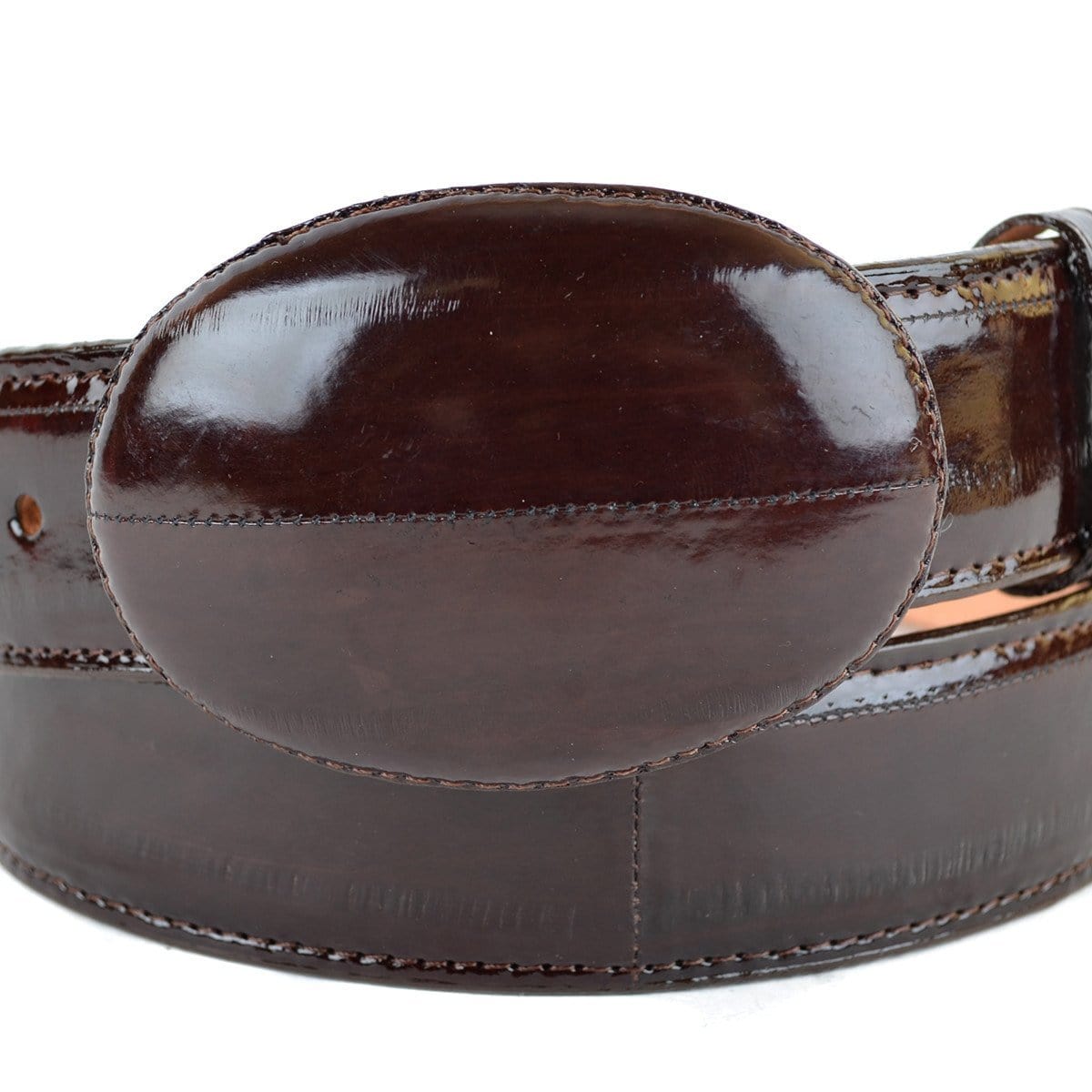 Men's Los Altos Eel Skin Cowboy Belt C11U0807 - 32