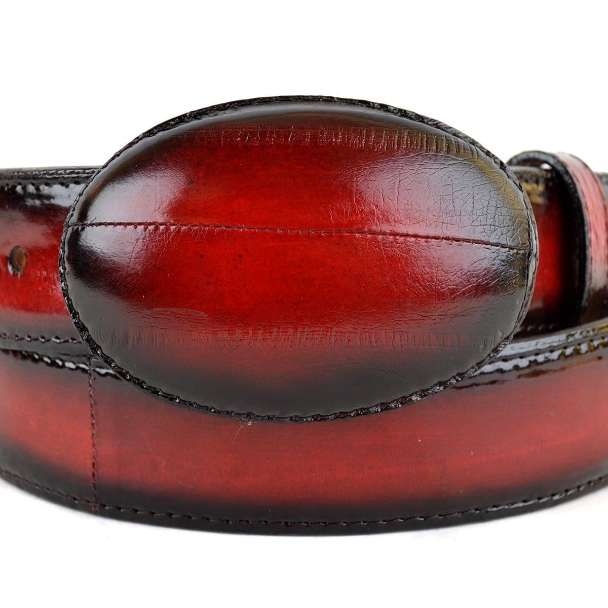 Men's Los Altos Eel Skin Cowboy Belt C11U0829 - 32