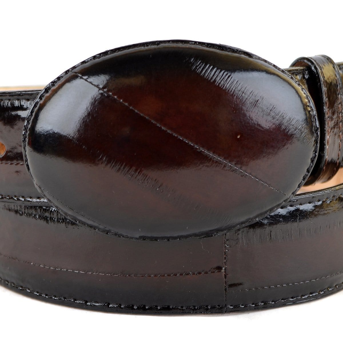 Men's Los Altos Eel Skin Cowboy Belt C11U0843 - 32