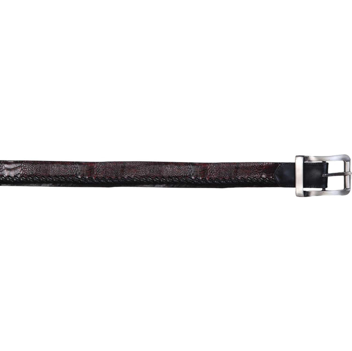 Los Altos Boots Belts 32 Men's Los altos Original Ostrich Leg Skin Casual Belt C230518
