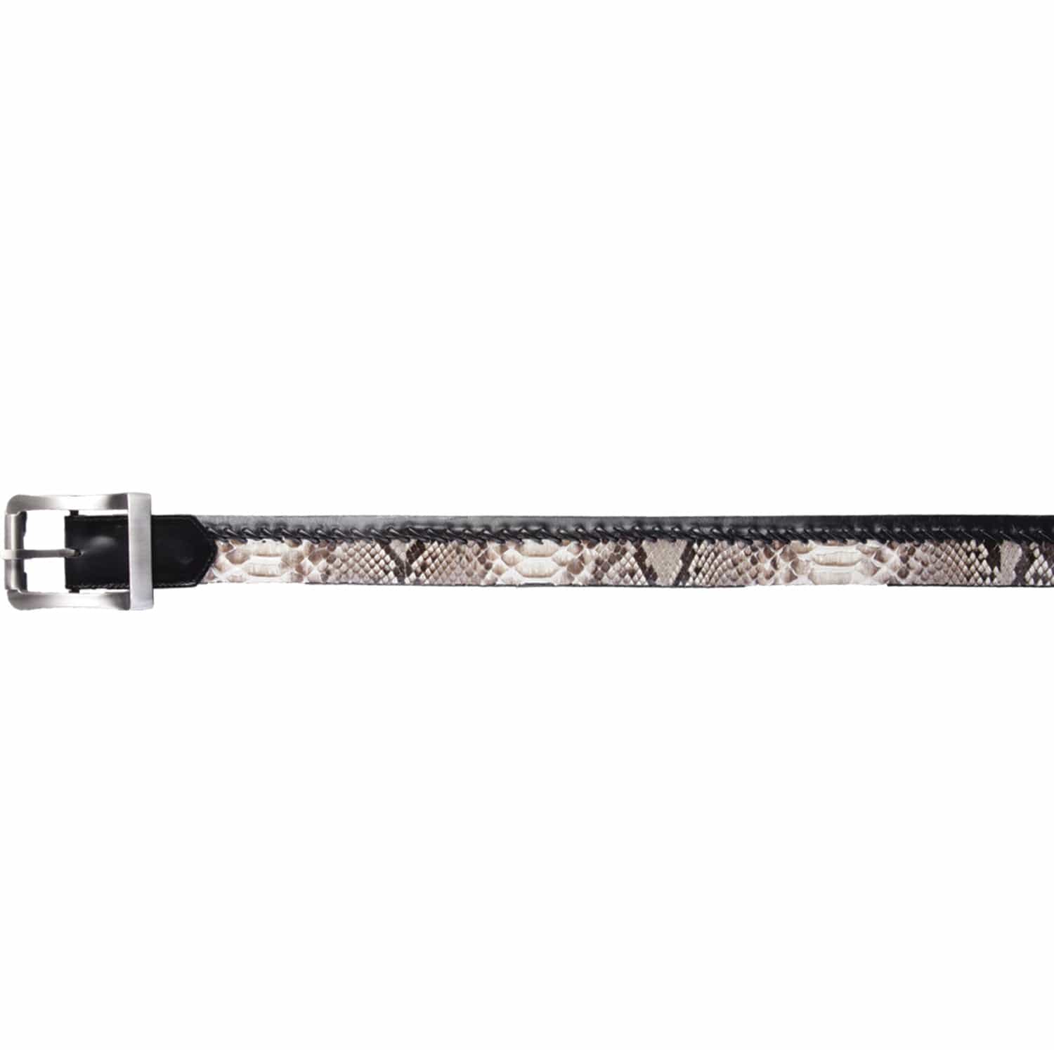 Men's Los altos Original Python Skin Casual Belt C235749 - 32