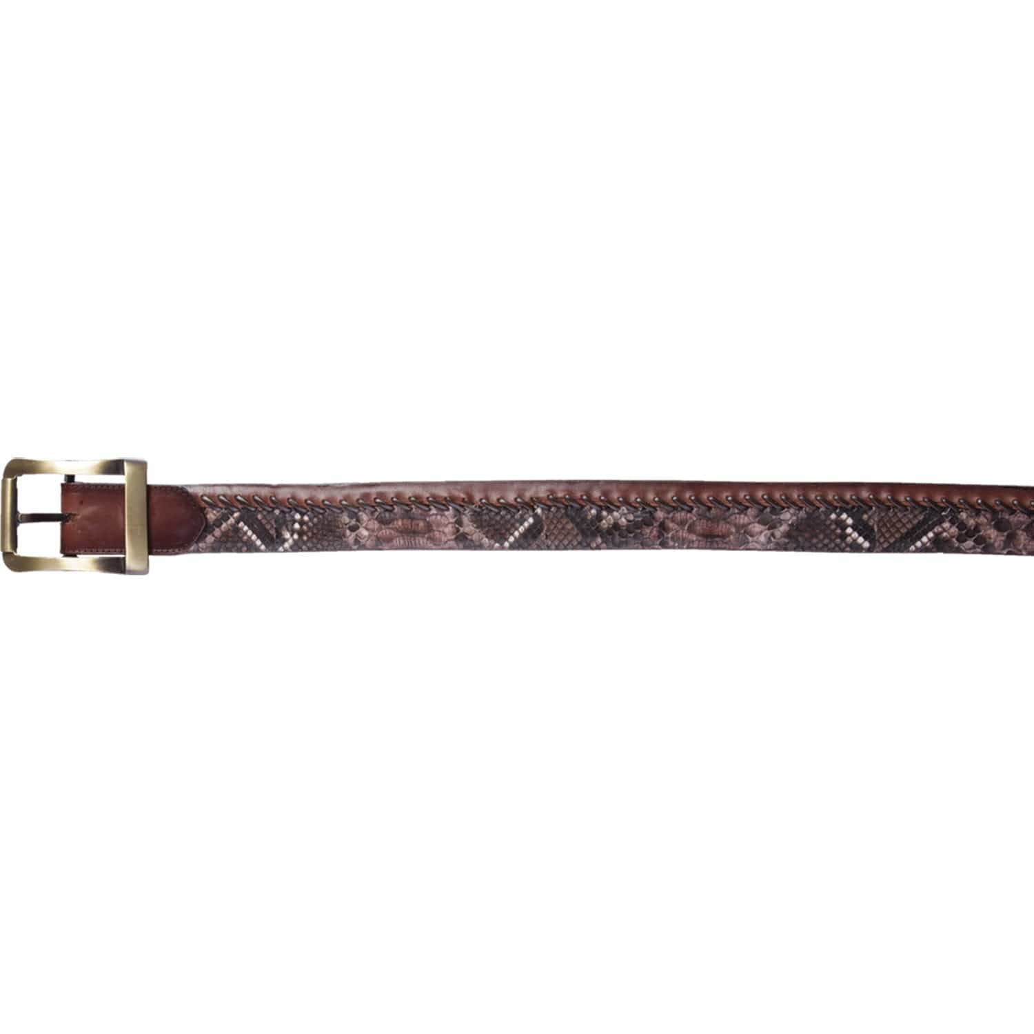 Men's Los altos Original Python Skin Casual Belt C235785 - 32