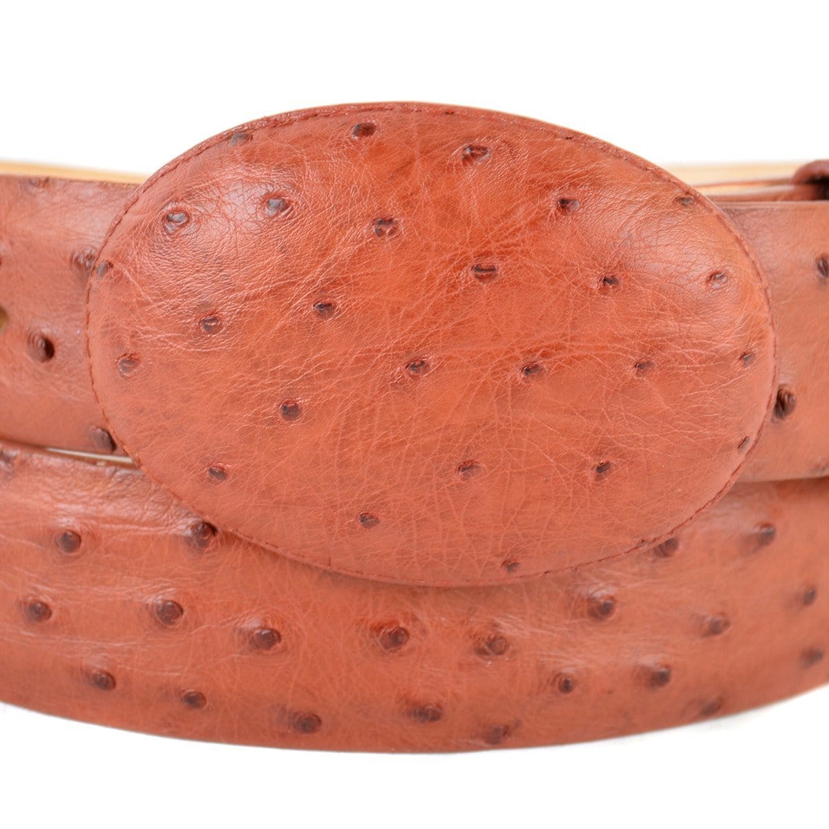 Men's Los altos Ostrich Cowboy Belt C11U0303 - 32