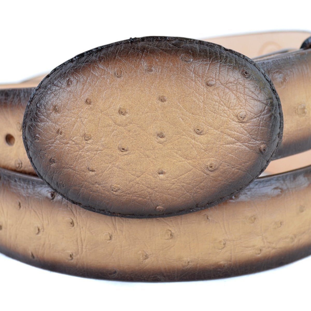 Men's Los altos Ostrich Cowboy Belt C11U0315 - 32