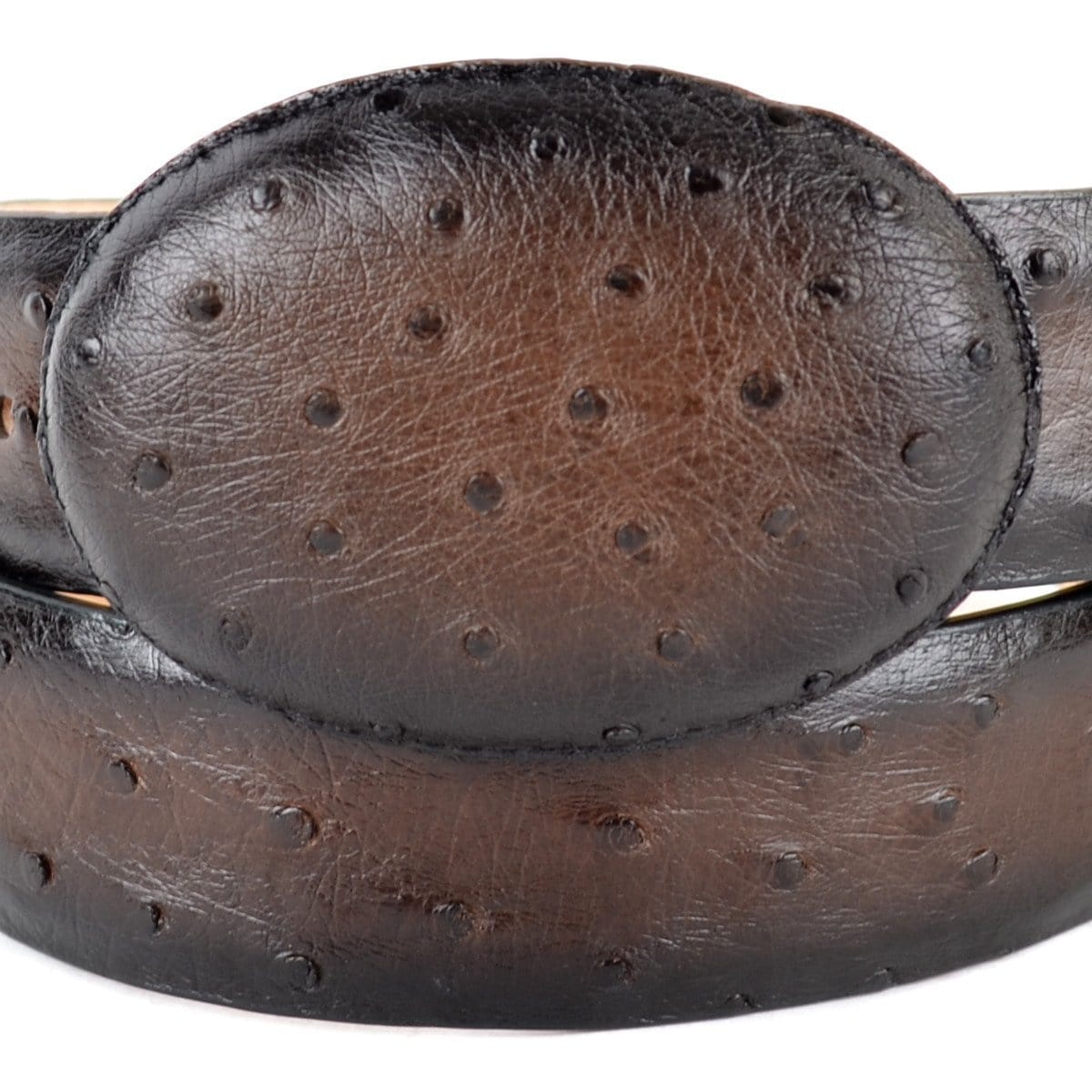 Men's Los altos Ostrich Cowboy Belt C11U0316 - 32