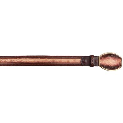 Men's Los altos Ostrich Laser Design Casual Belt C24U0315 - 32