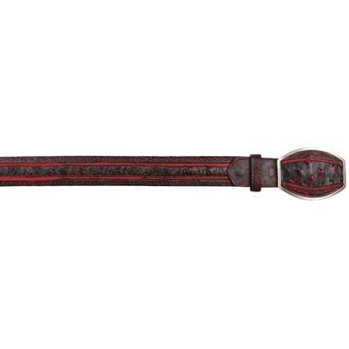Men's Los altos Ostrich Laser Design Casual Belt C24U0318 - 32