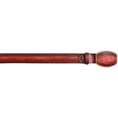 Men's Los altos Ostrich Laser Design Casual Belt C24U0357 - 32