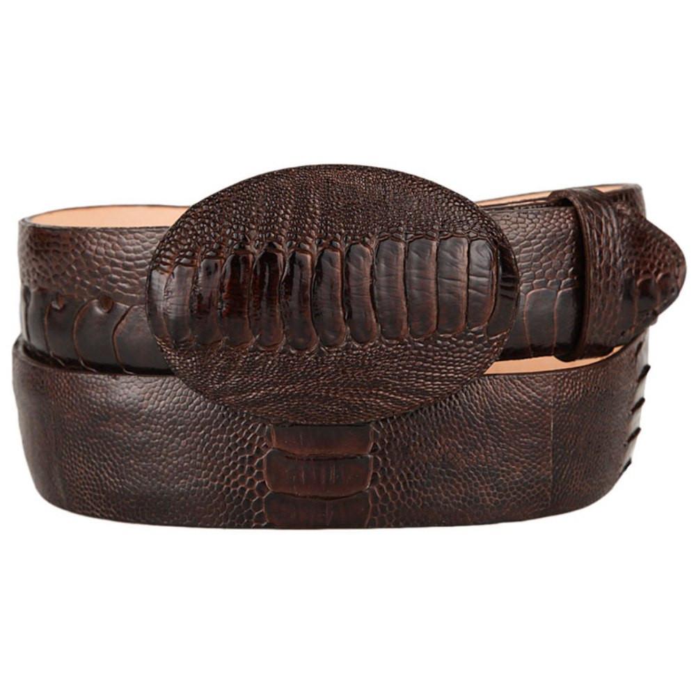 Men's Los altos Ostrich Leg Cowboy Belt C11U0507 - 32