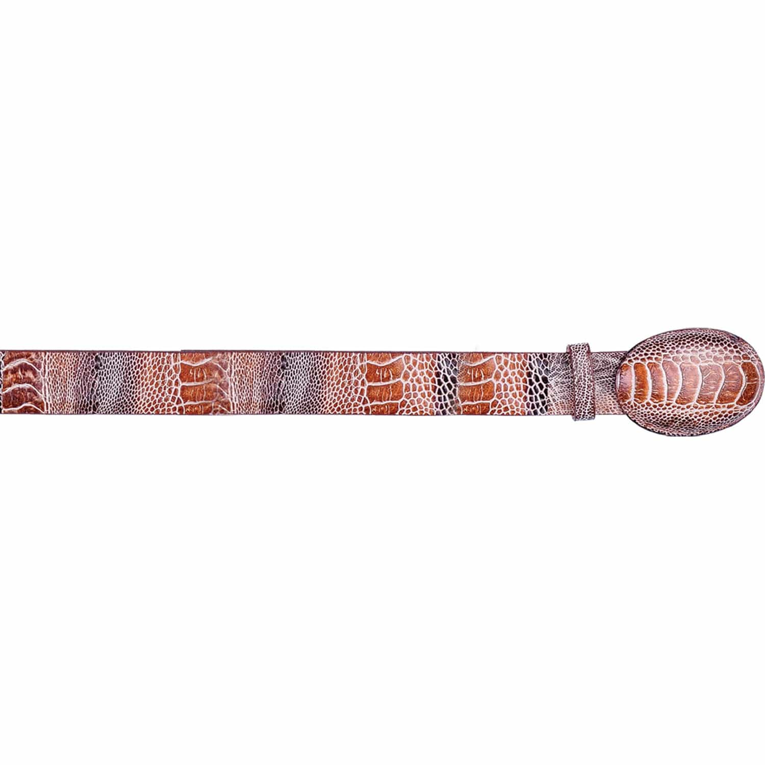 Men's Los altos Ostrich Leg Cowboy Belt C11U0588 - 32