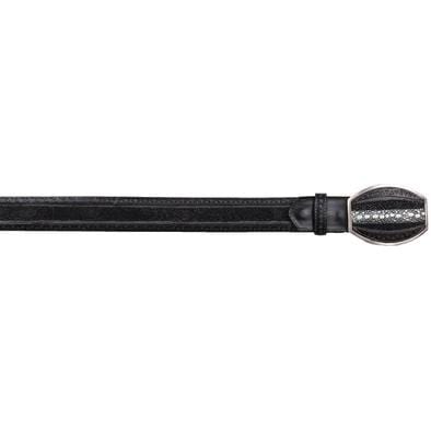 Men's Los altos Rowstone Stingray Laser Design Casual Belt C24U1105 - 32