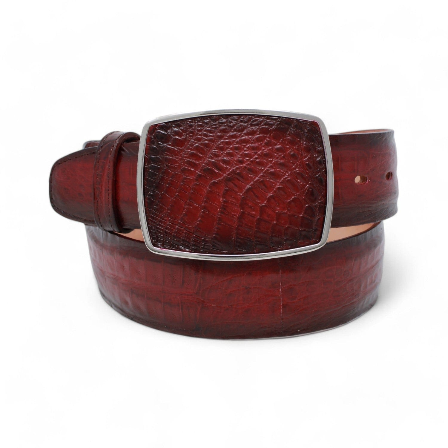 Men's Los altos Caiman Belly Cowboy Belts C11A82 - 32