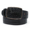 Los Altos Boots Belts Men's Los altos Caiman Belly Cowboy Belt Black