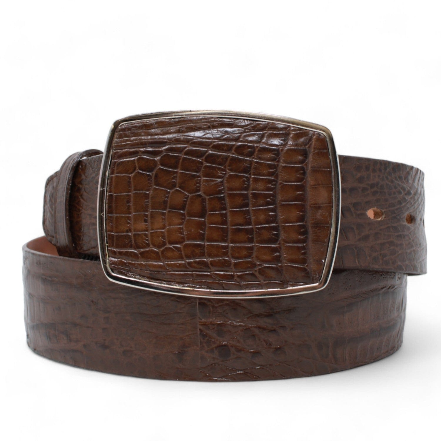 Men's Los altos Caiman Belly Cowboy Belts C11A82 - 40