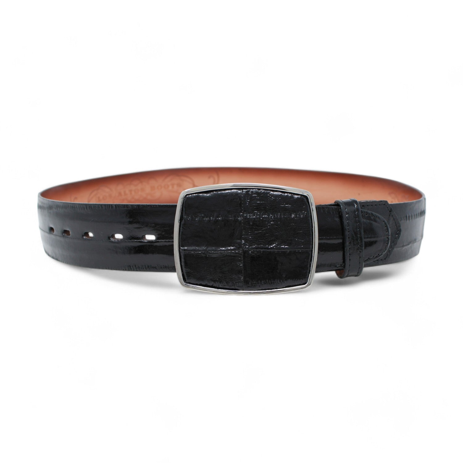 Men's Los Altos Eel Skin Cowboy Belts C11A08 - 32