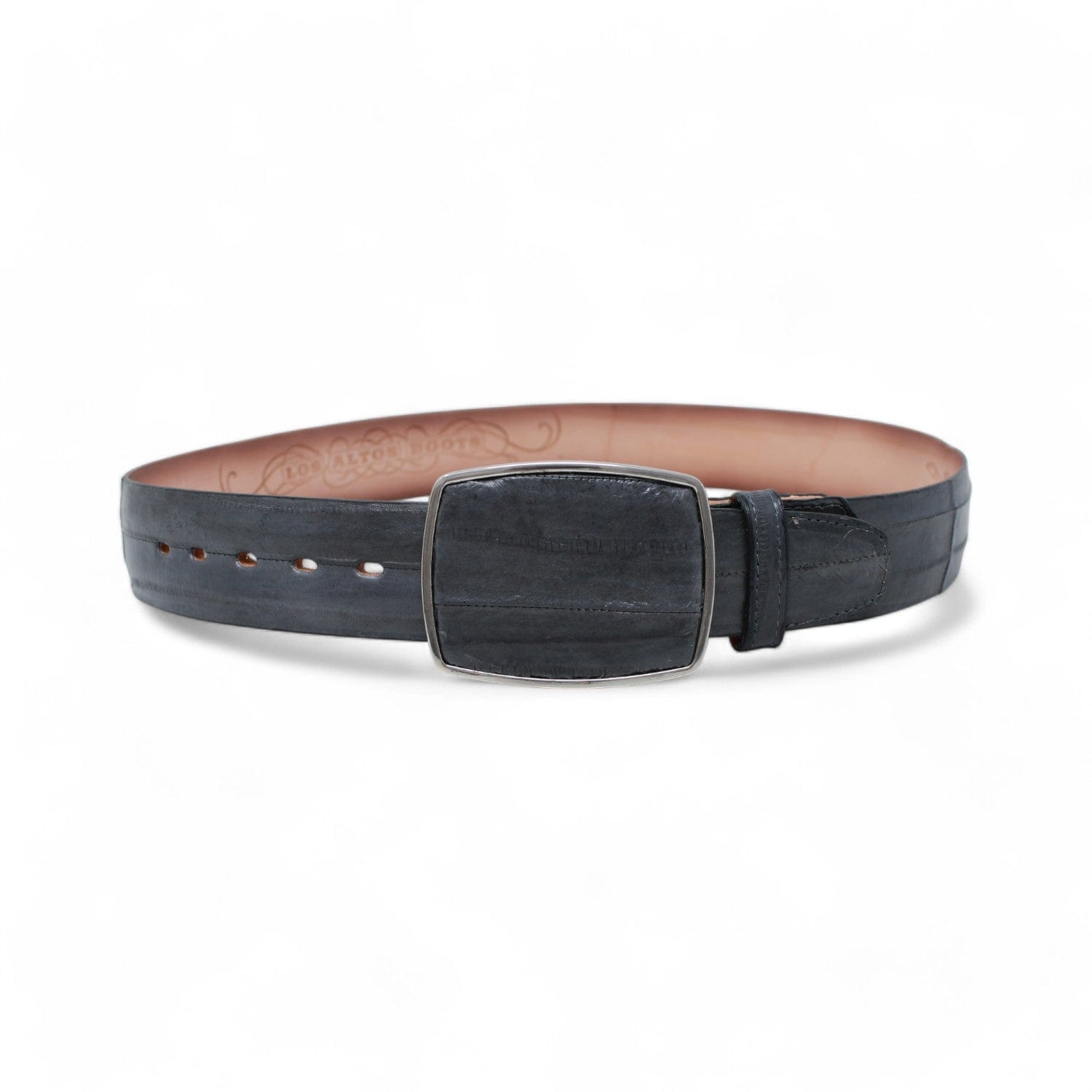 Men's Los Altos Eel Skin Cowboy Belts C11A08 - 32