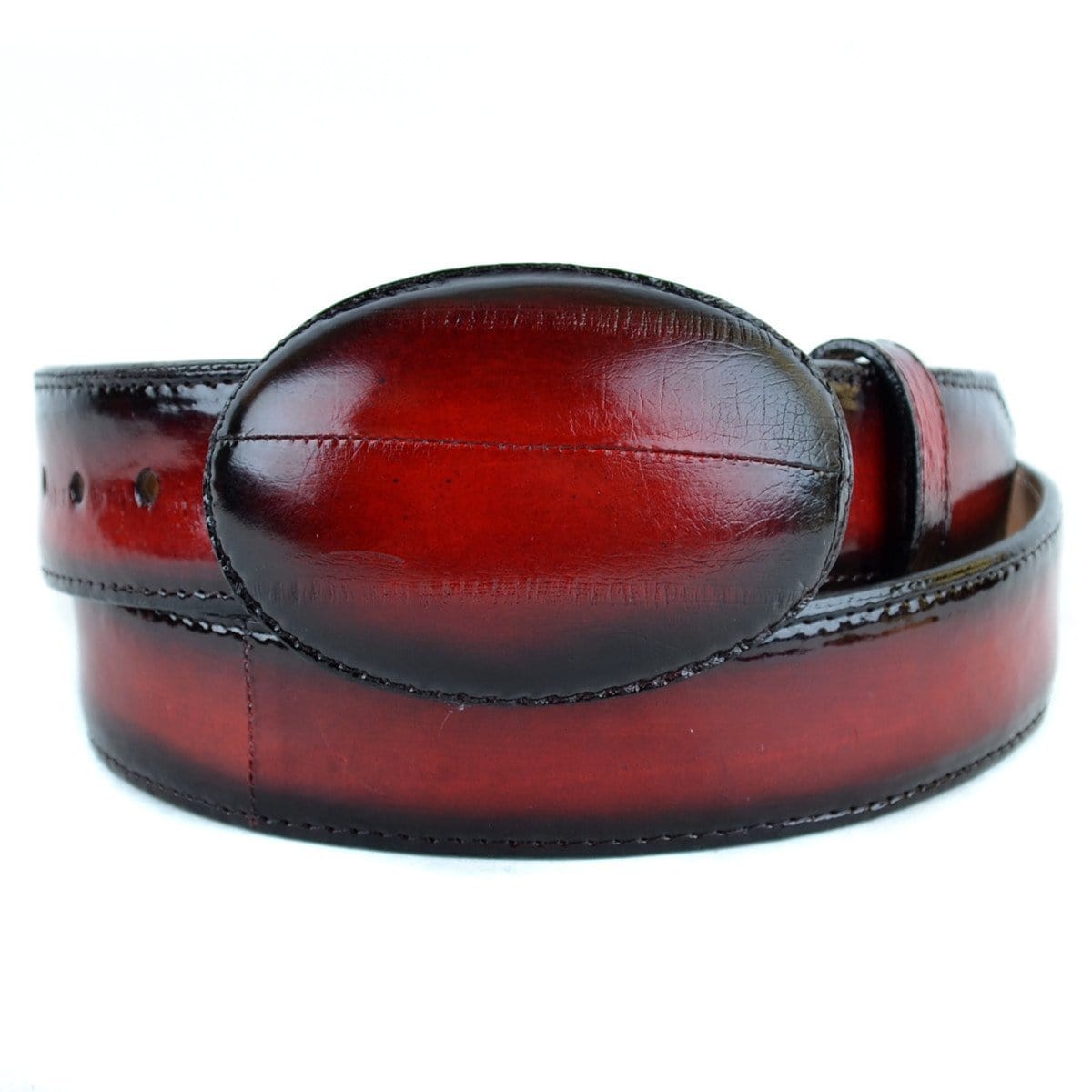 Men's Los Altos Eel Skin Cowboy Belt C11U0829 - 32