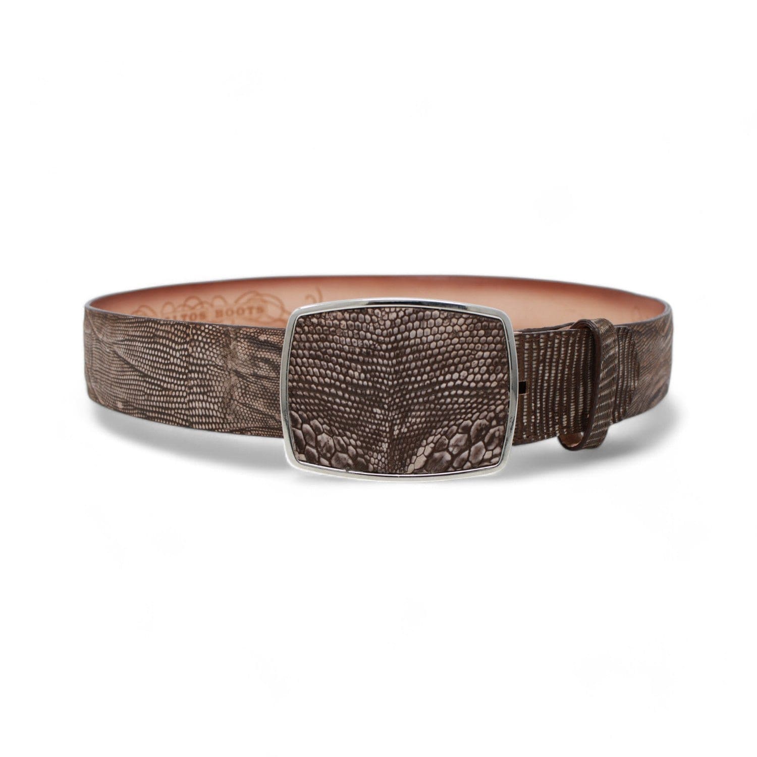 Men's Los altos Lizard Cowboy Belts C11A07 - 32