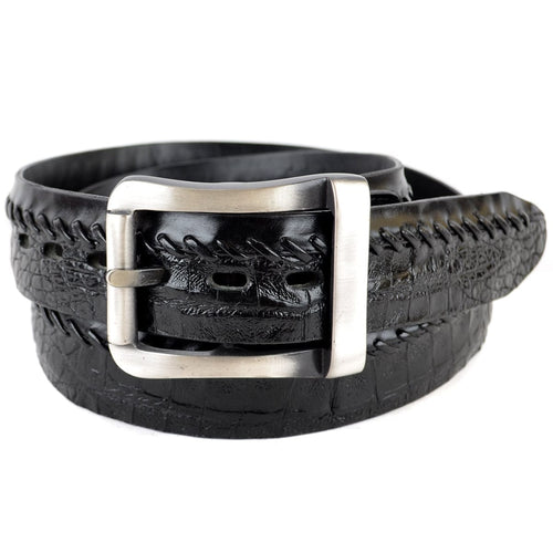 Men's Los altos Original Caiman Belly Skin Casual Belt C238205
