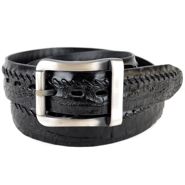 Men's Los altos Original Caiman Belly Skin Casual Belt C238205