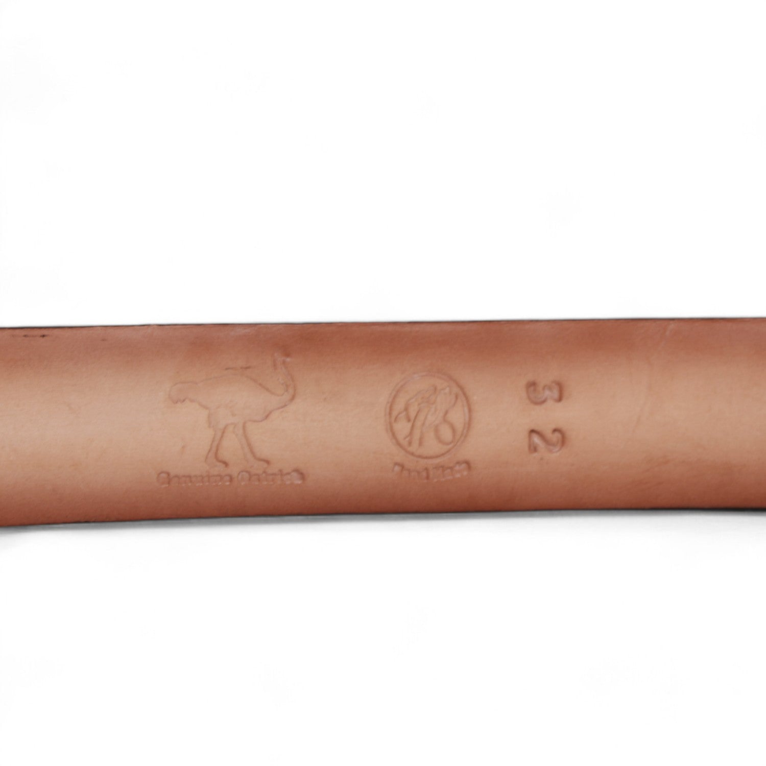 Men's Los altos Ostrich Cowboy Belt C11A03 - 32