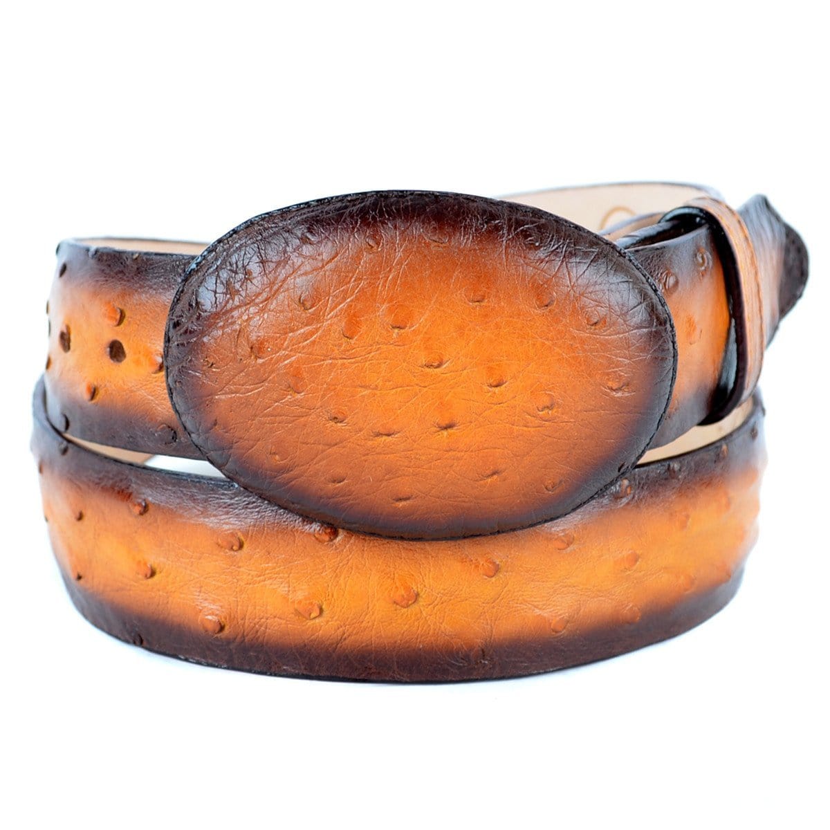 Men's Los altos Ostrich Cowboy Belt C11U0301 - 32