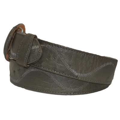 Men's Los altos Ostrich-Zig Zag Cowboy Belt C11U1509