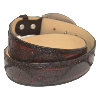 Men's Los altos Ostrich-Zig Zag Cowboy Belt C11U1518