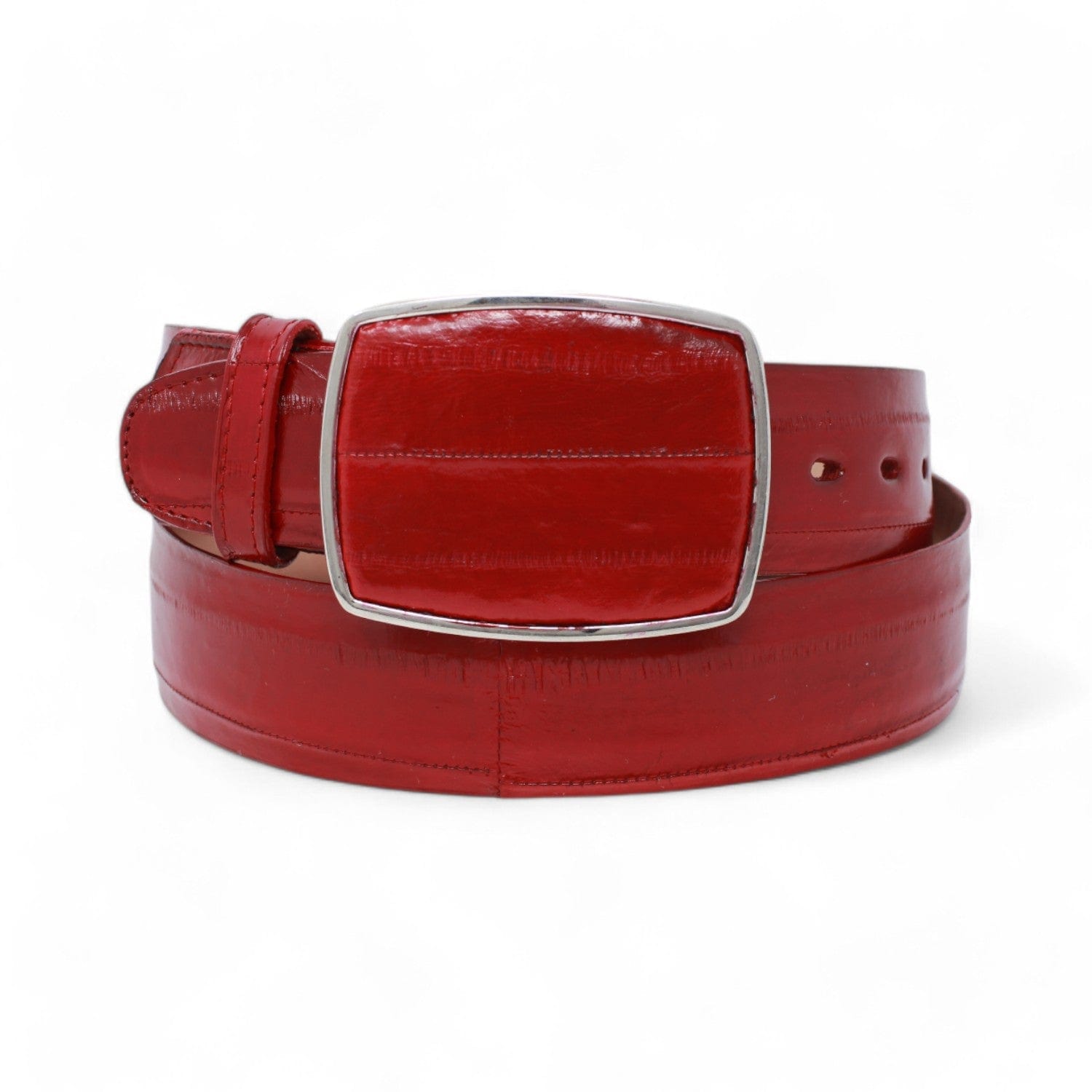 Men's Los Altos Eel Skin Cowboy Belts C11A08 - 32