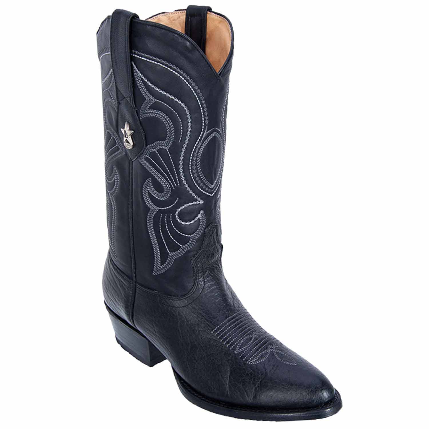 Men's Los Altos Bull Shoulder Skin Round Toe Boots 6531 - 6