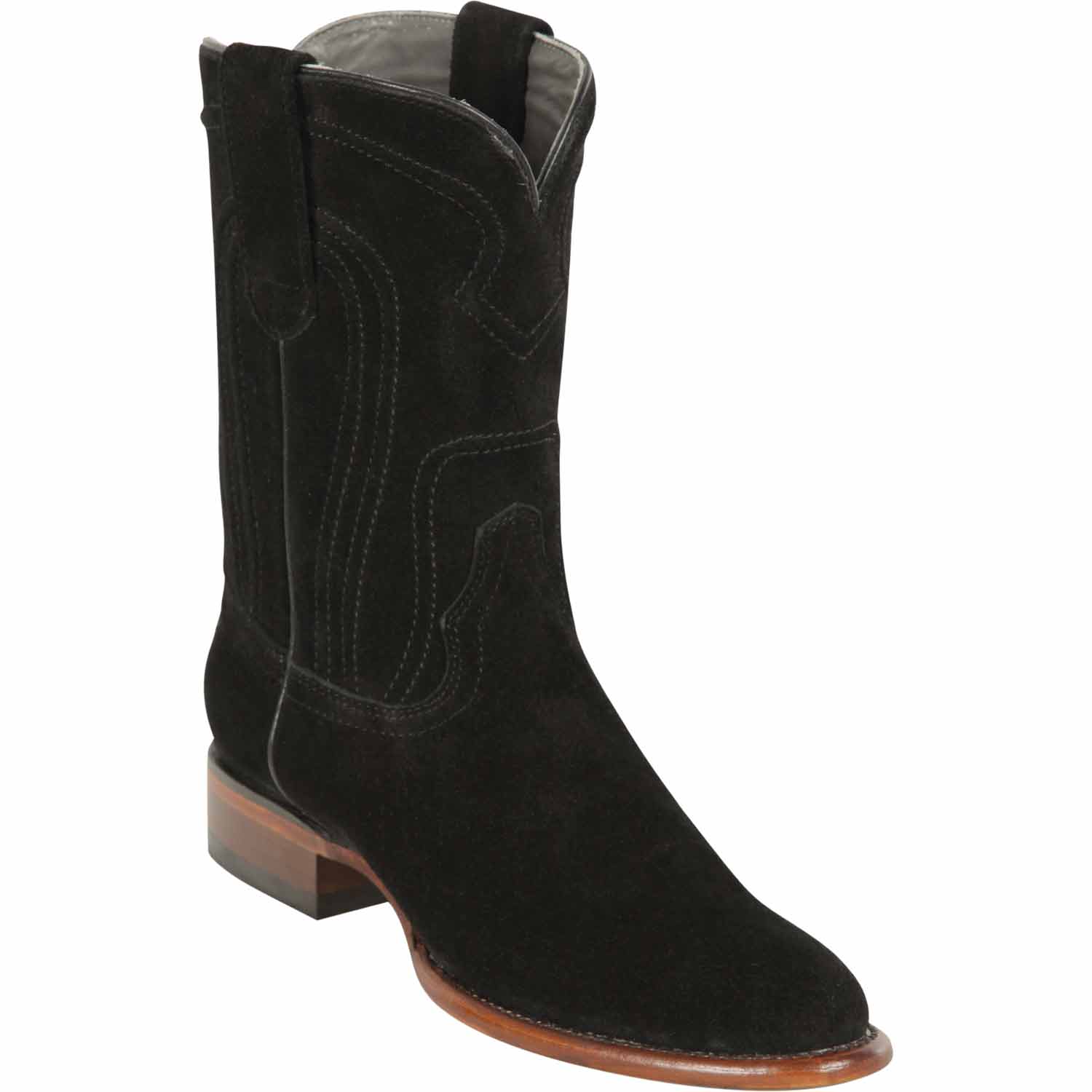 Men's Los Altos Leather Roper Toe Boot 696605 - 6