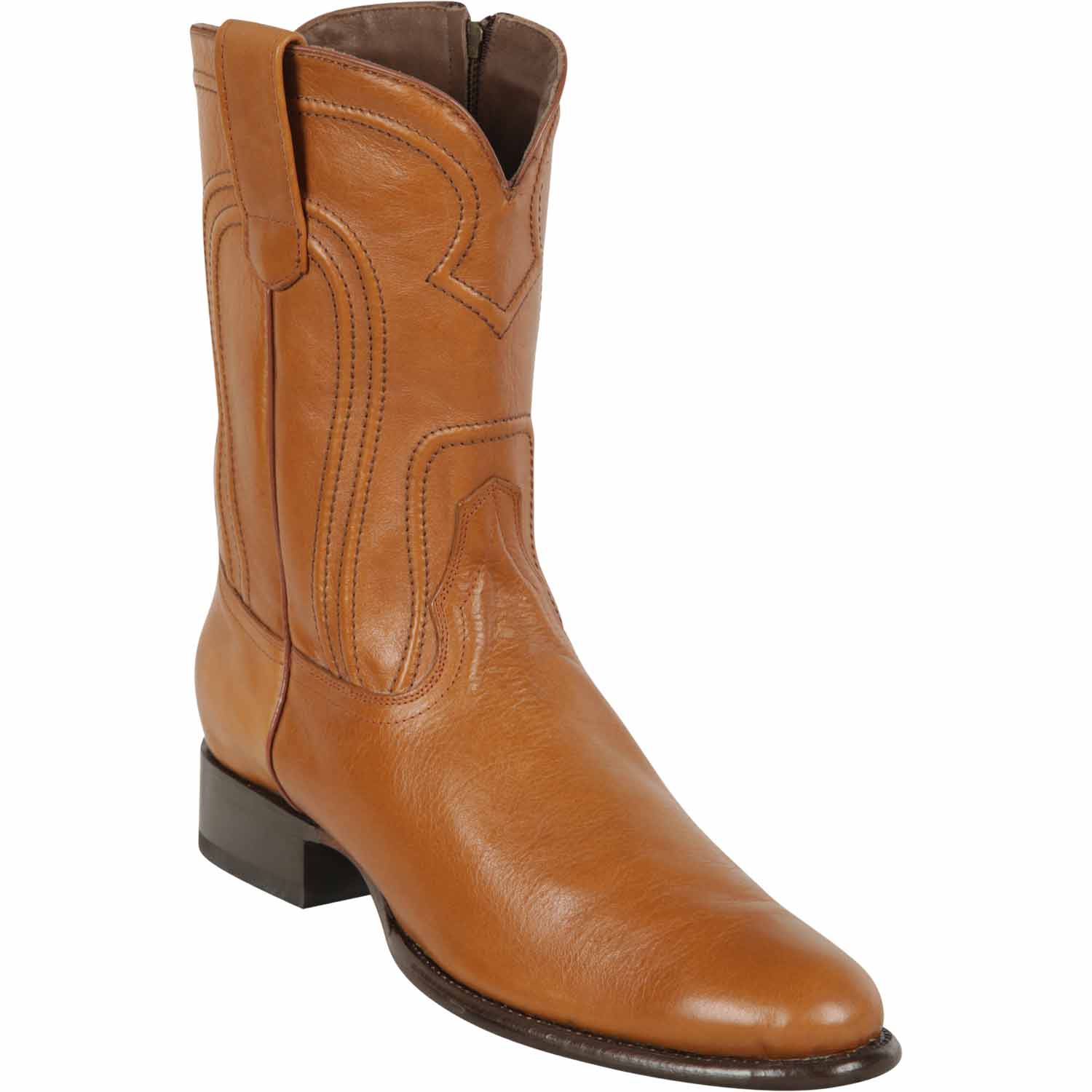 Men's Los Altos Leather Roper Toe Boots 69Z21 - 6