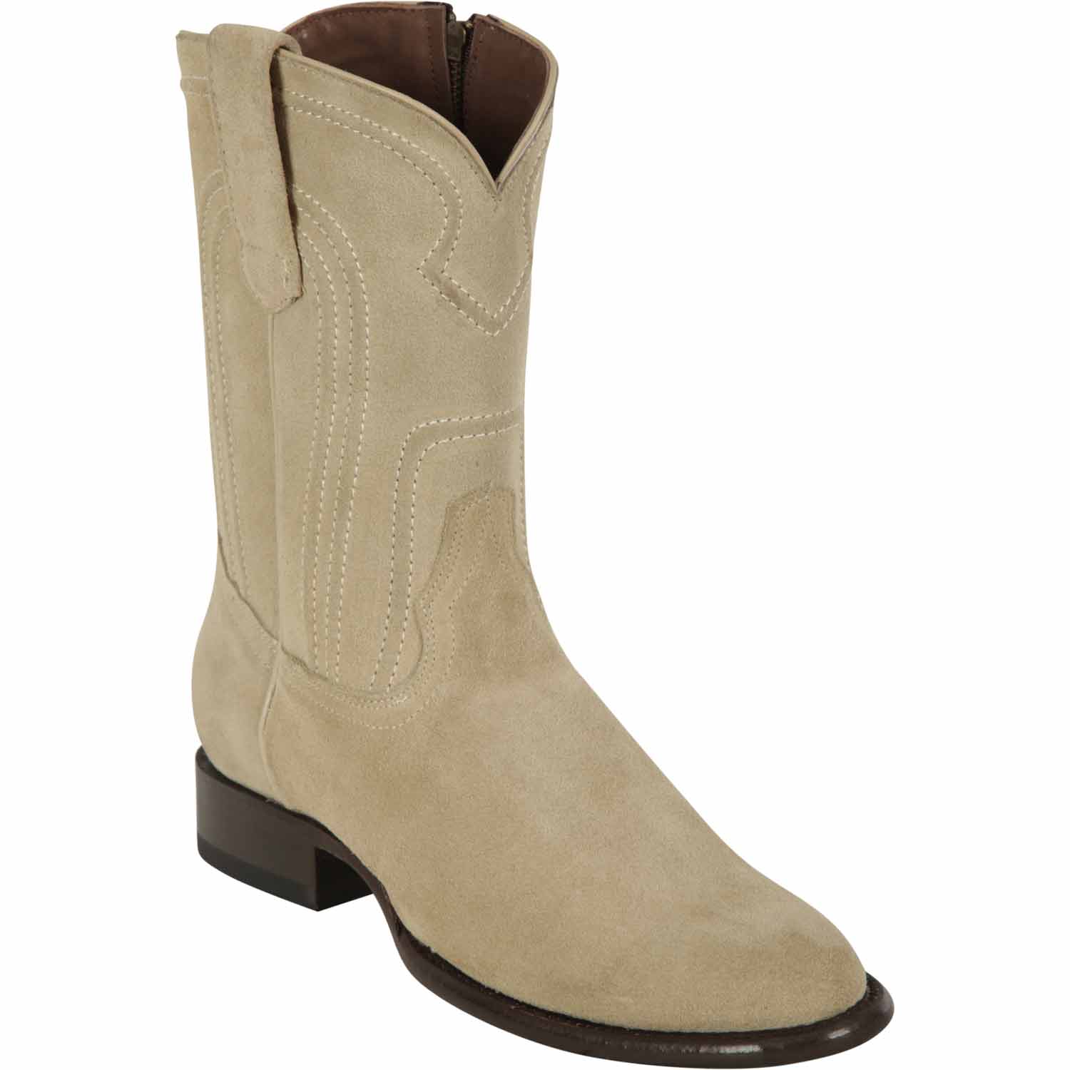 Men's Los Altos Leather Roper Toe Boots 69Z66 - 6