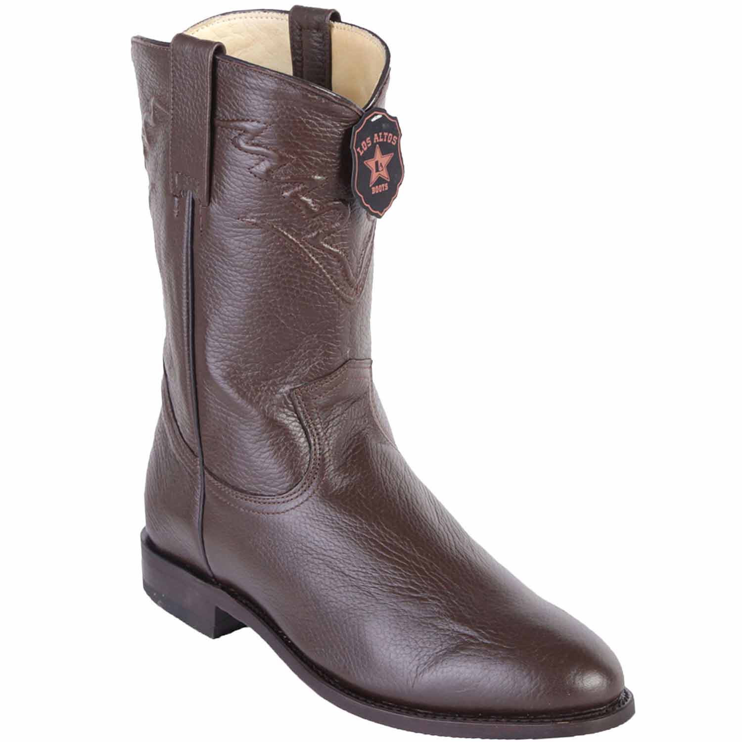 Men's Los Altos Original Elk Roper Toe Boots 8051 - 6