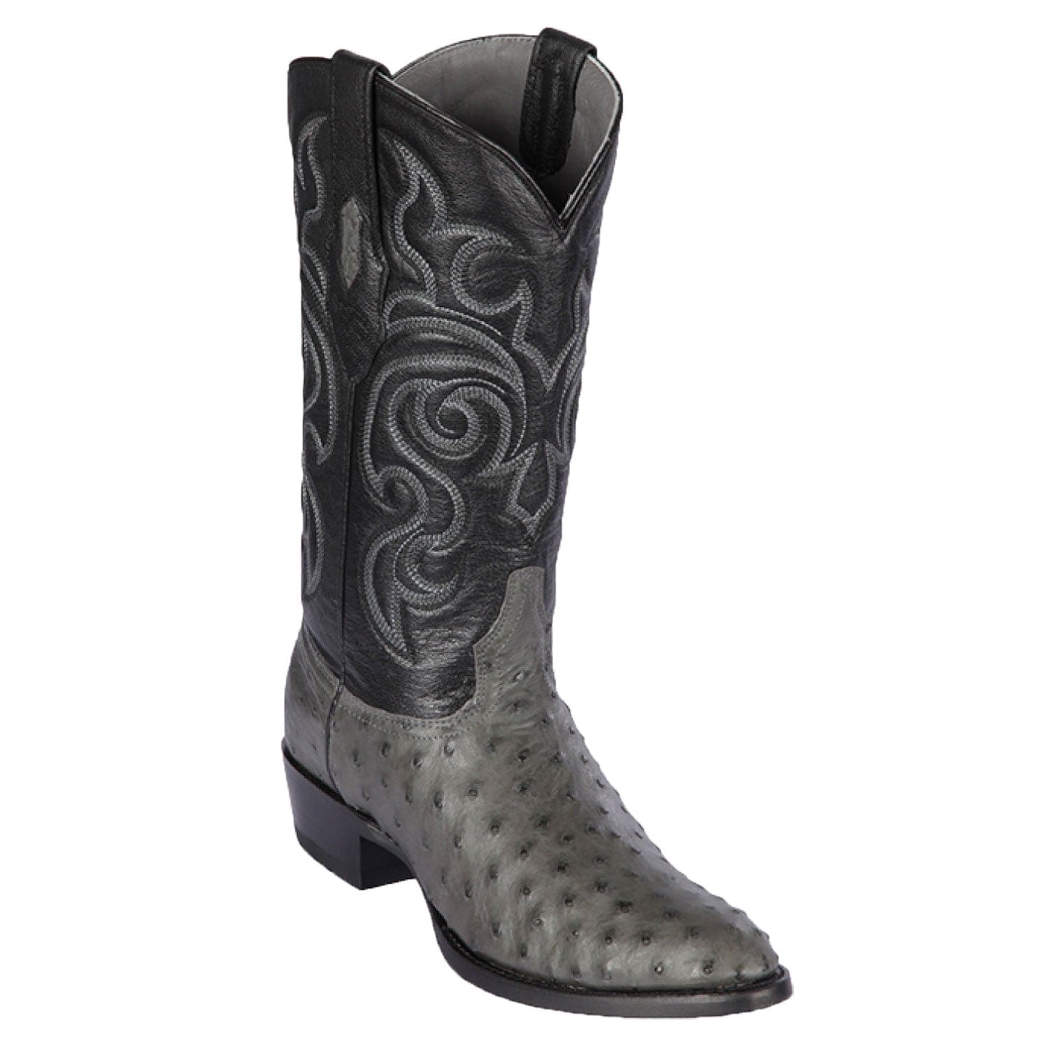 Men's Los Altos Original Ostrich Round Toe Boots 6503-A - 6